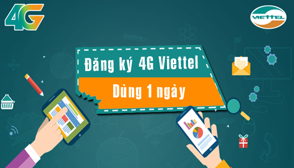 Các cách đăng ký gói 4G Viettel 1 ngày