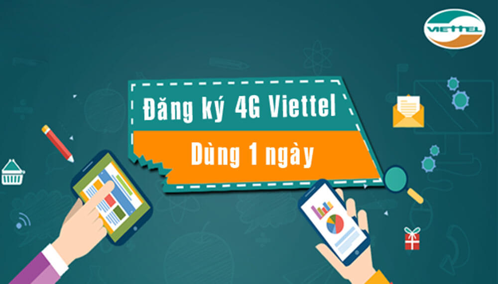 Cách đăng ký 4G Viettel 10K 1 ngày đơn giản nhận ưu đãi khủng