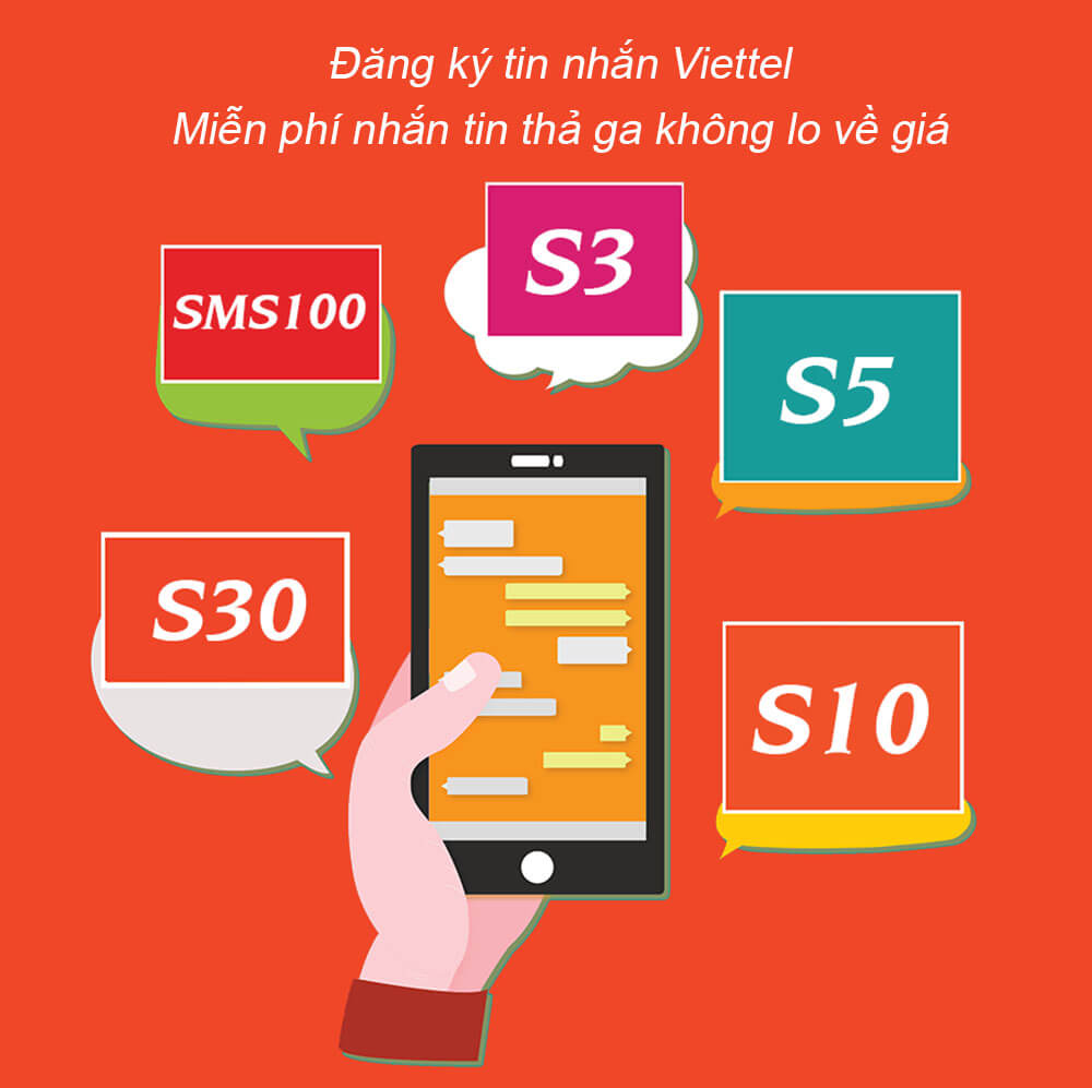 Đăng ký tin nhắn Viettel - Miễn phí nhắn tin thả ga không lo về giá